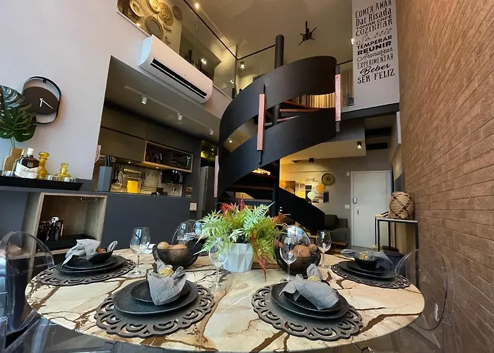 Apartamento Duplex Manhattan Com 2 Suites Casal E Solteiro E Reversivel